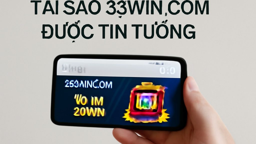 Minh họa: Tại Sao 33win.com Được Tin Tưởng