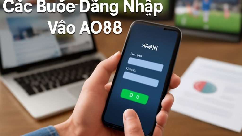 Minh họa: Các Bước Đăng Nhập Vào AO88