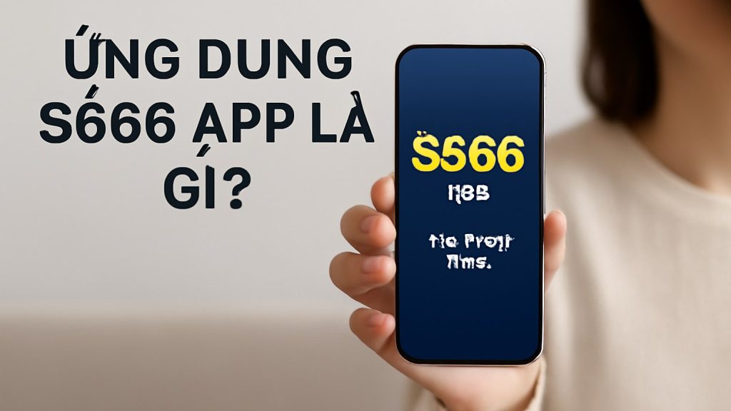 Minh họa: Ứng Dụng S666 App Là Gì?