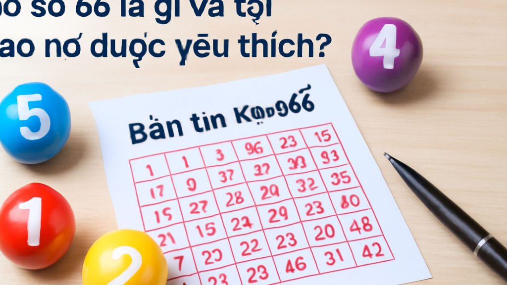 Minh họa: Xổ số 66 là gì và tại sao nó được yêu thích?